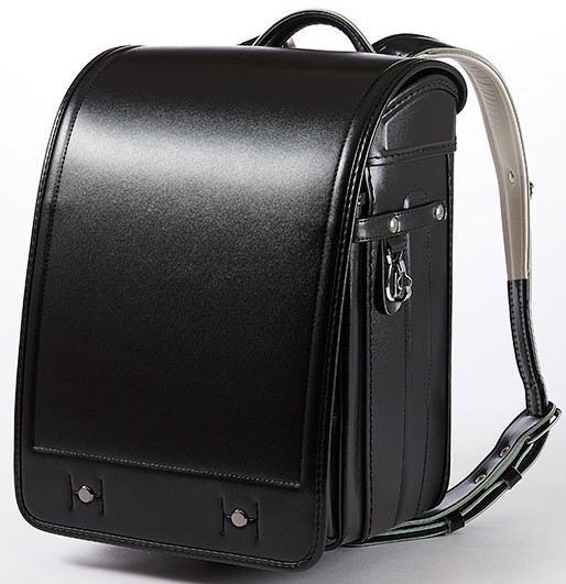 黒川鞄　軽量クラリーノ®︎F キューブ型　黒